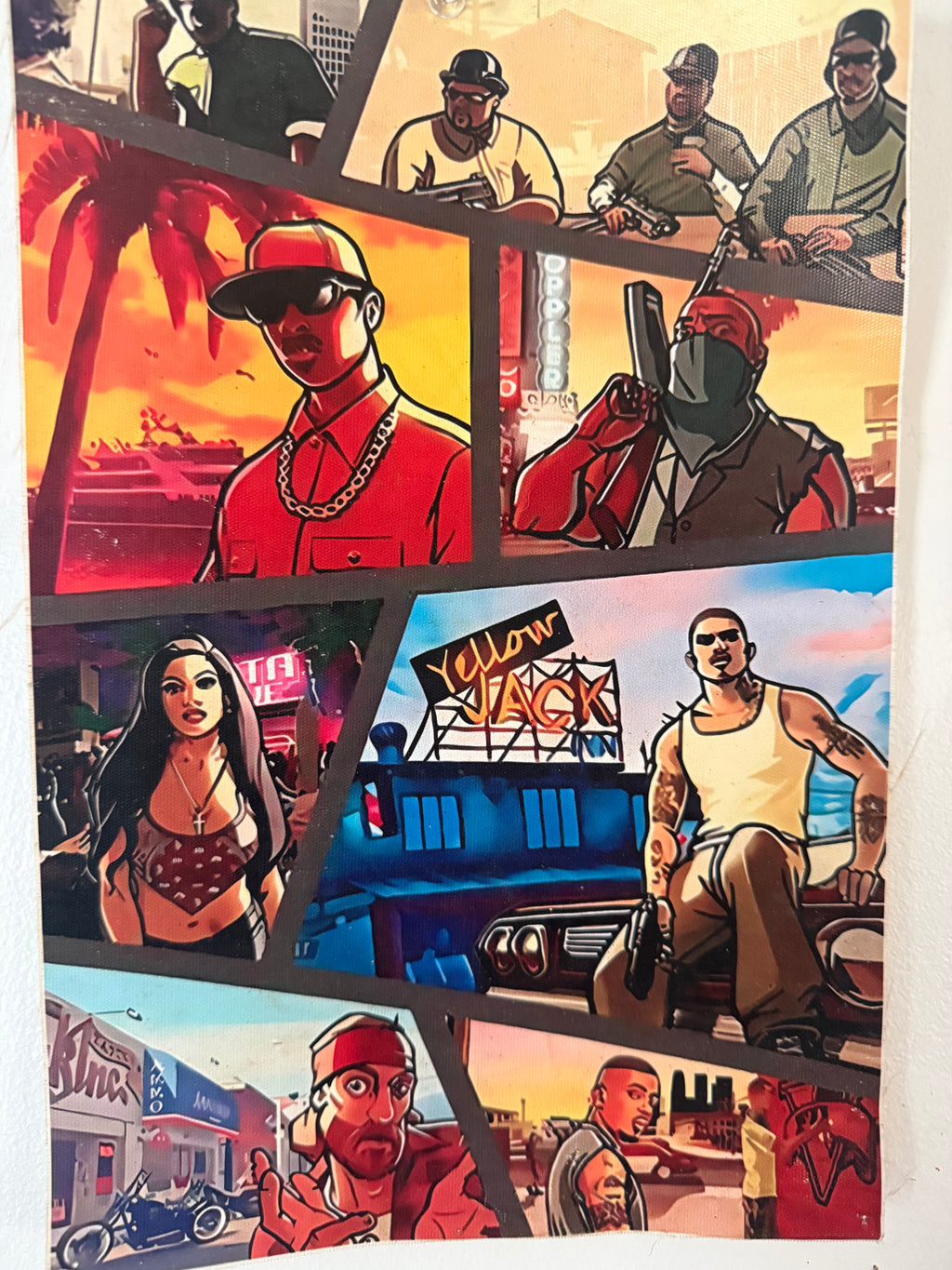 GTA San Andreas Canvas Art