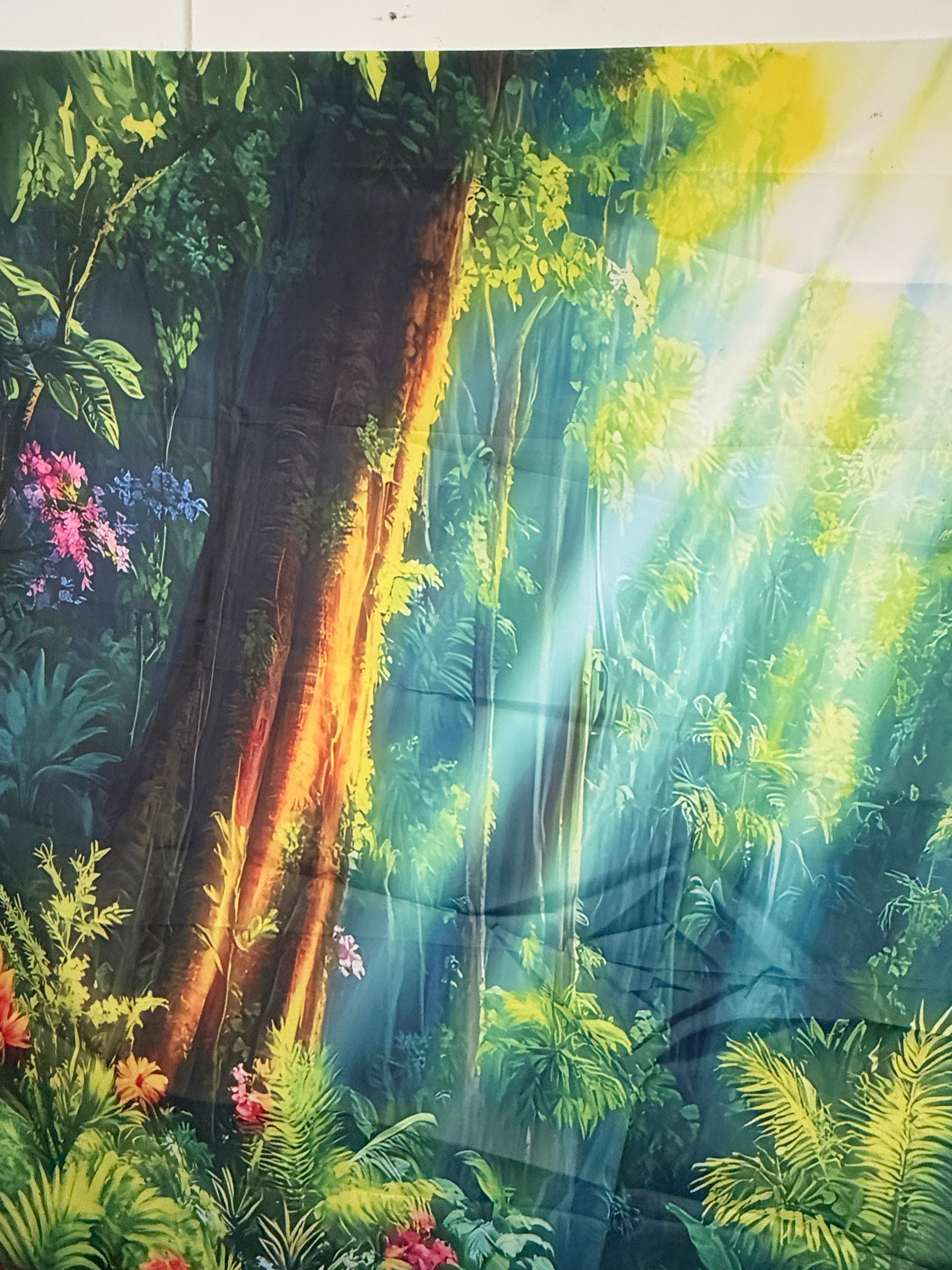 Large Tapestry Forest Theme