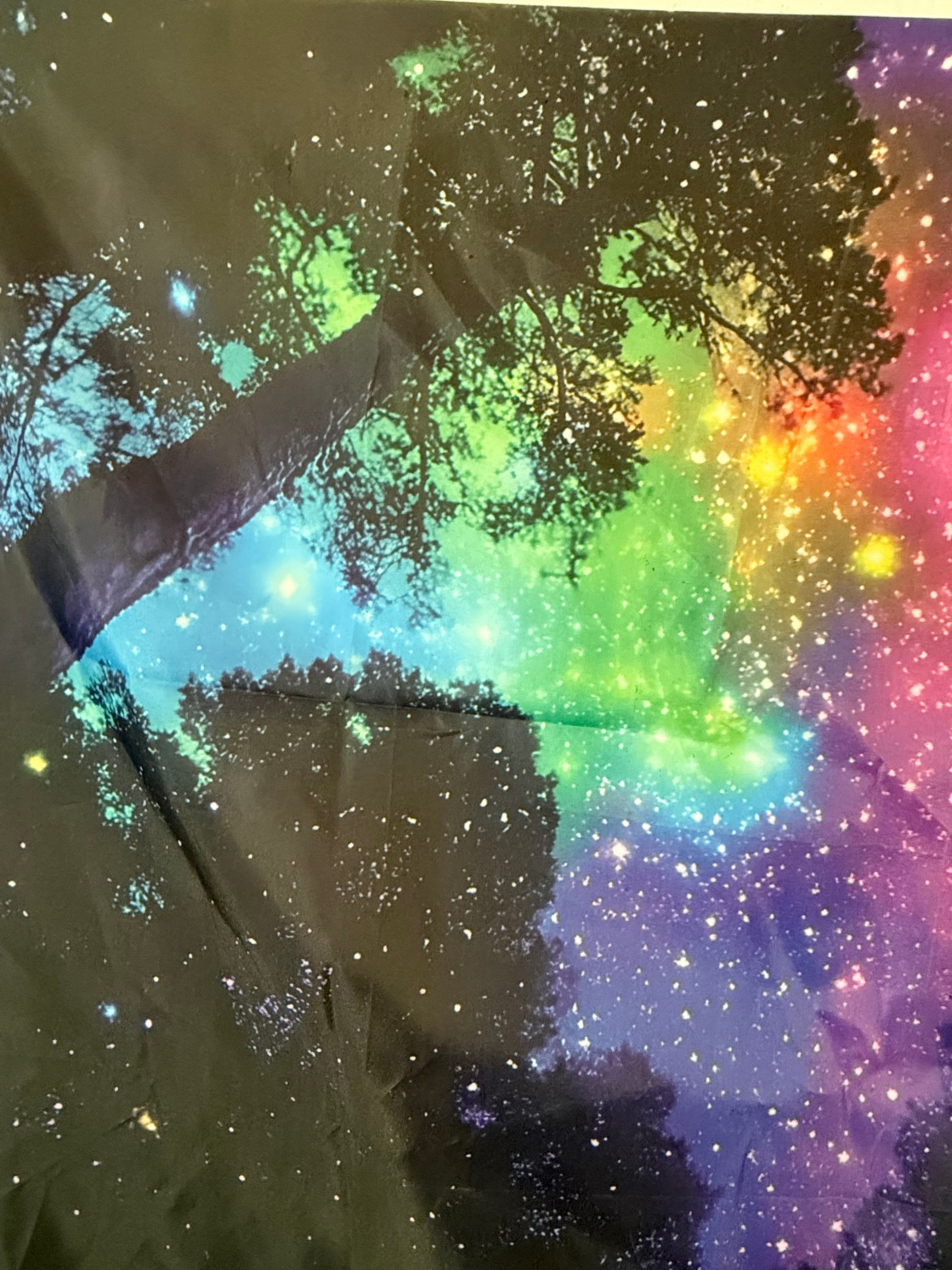 Colorful Tree Theme Tapestry