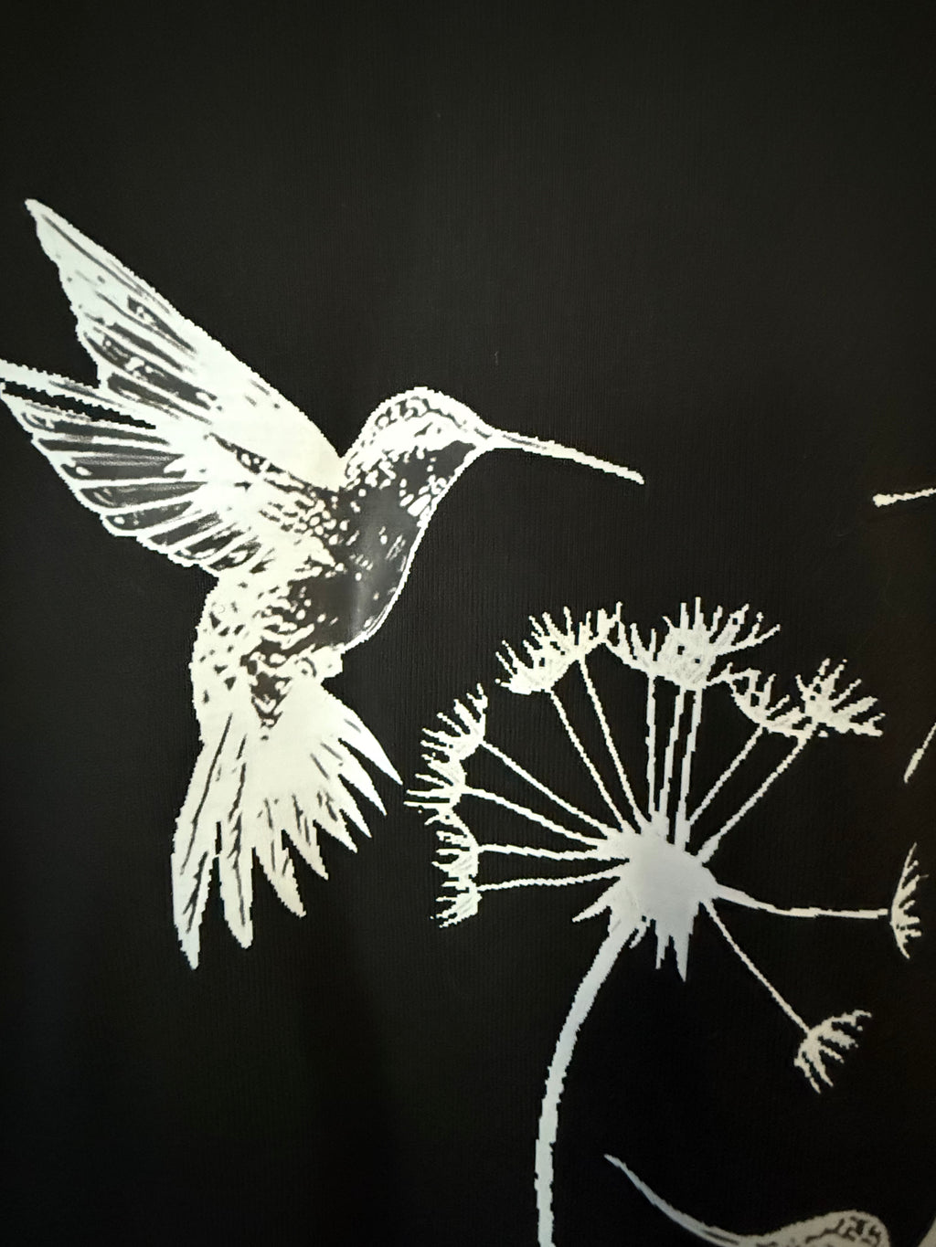 Hummingbird Flower Theme Shirt