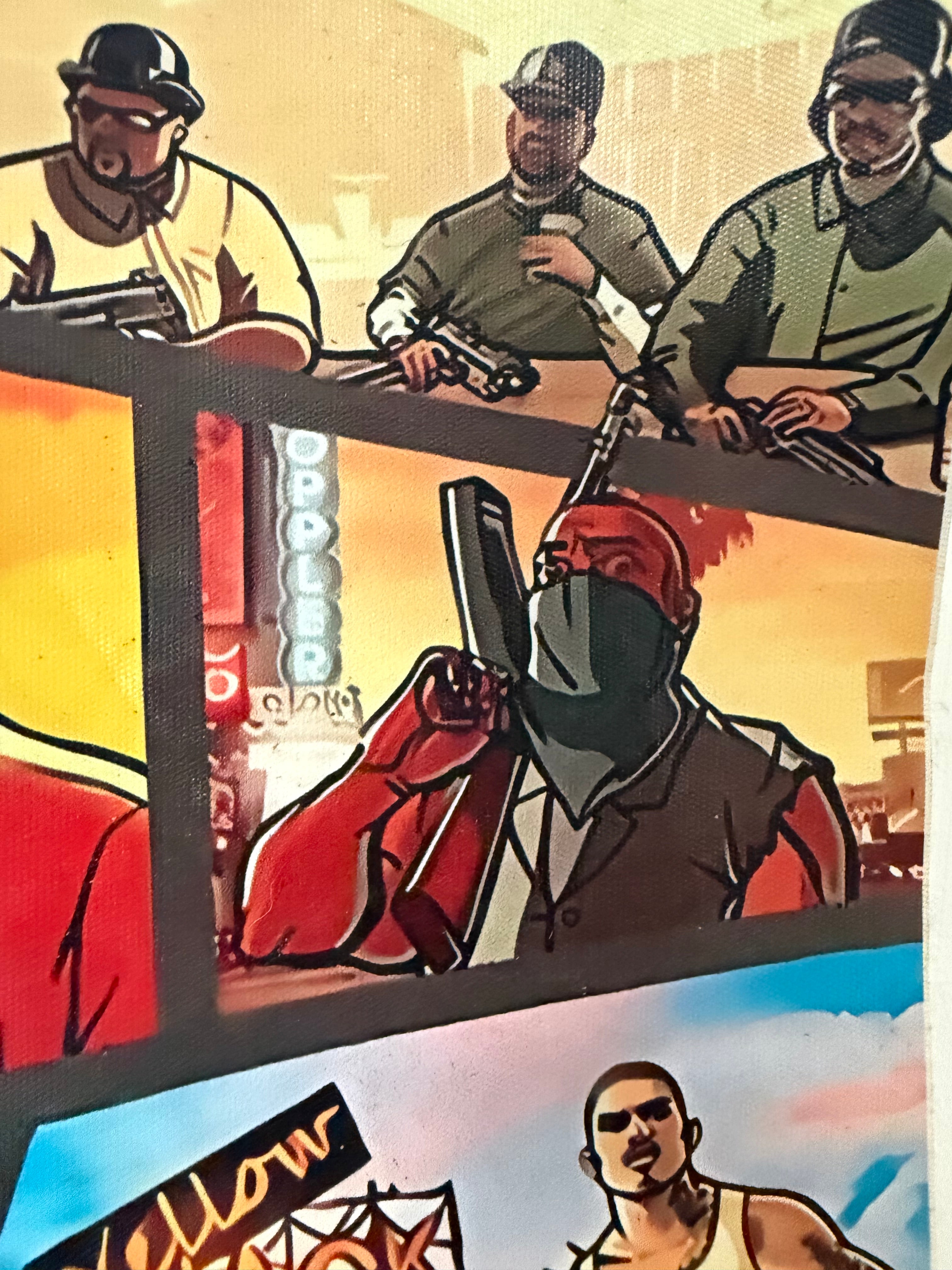 GTA San Andreas Canvas Art