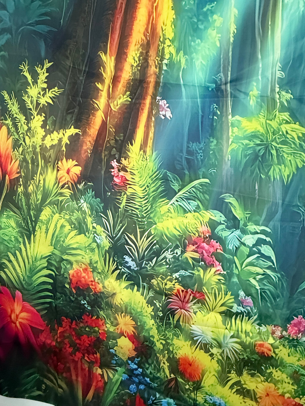 Large Tapestry Forest Theme