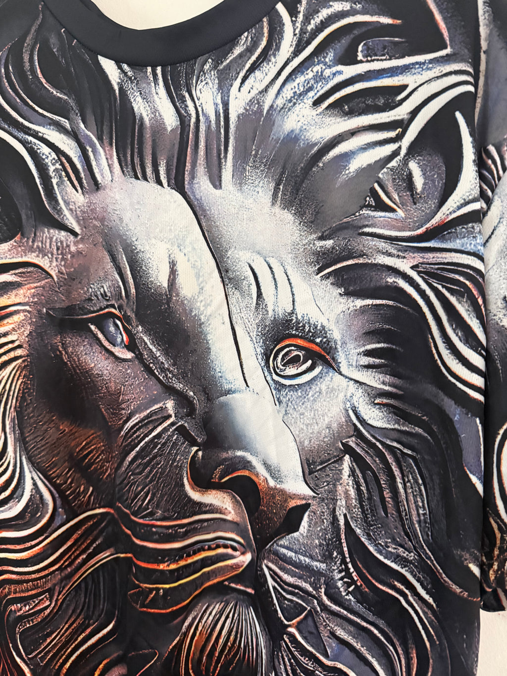 Stylish Lion Theme Shirt