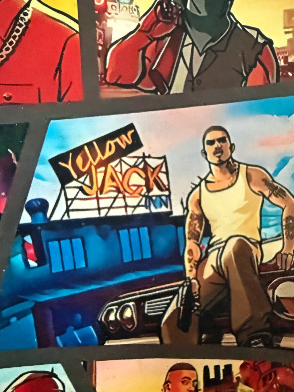 GTA San Andreas Canvas Art
