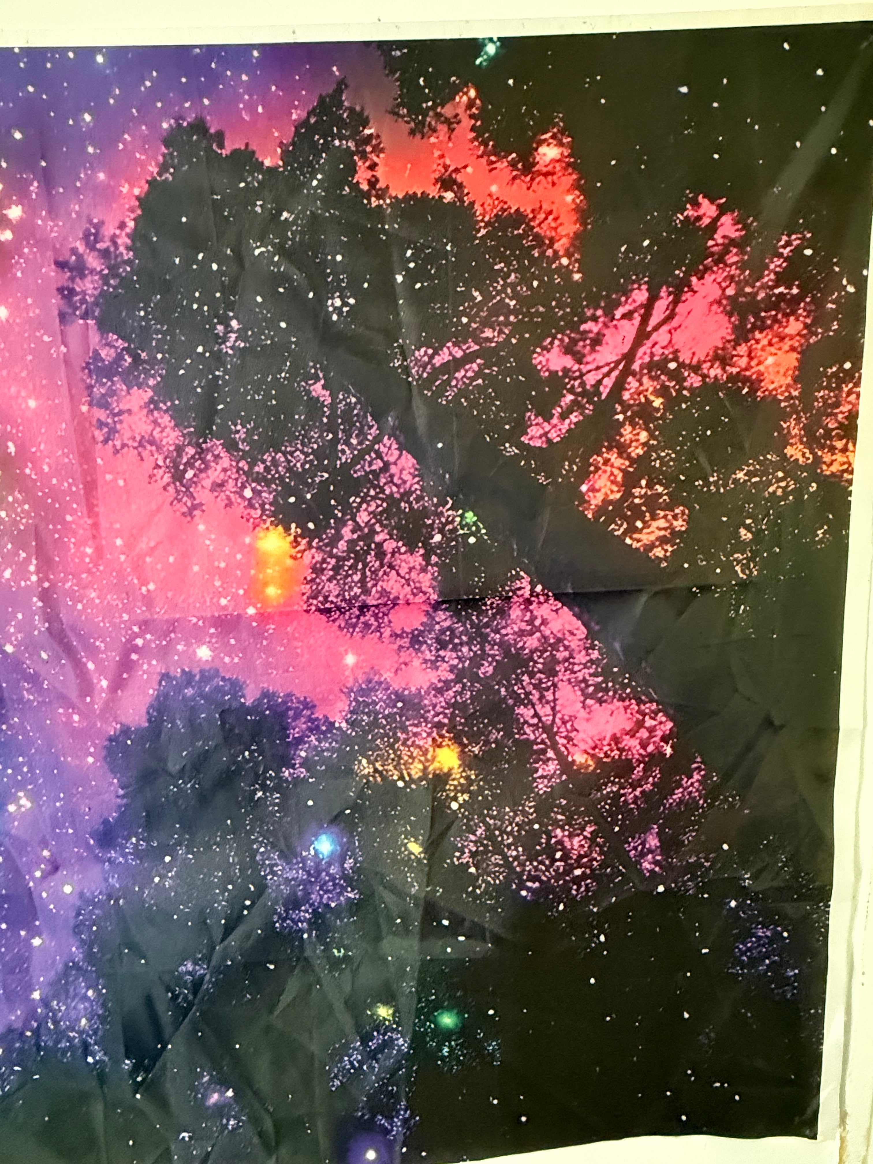 Colorful Tree Theme Tapestry