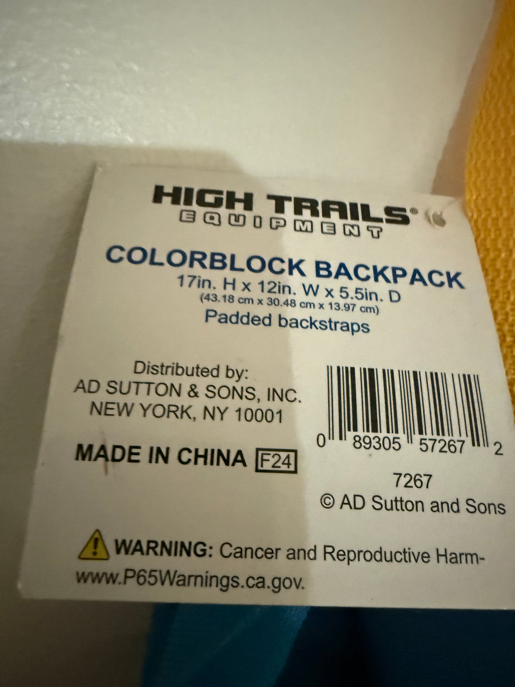 High Trails Backpack