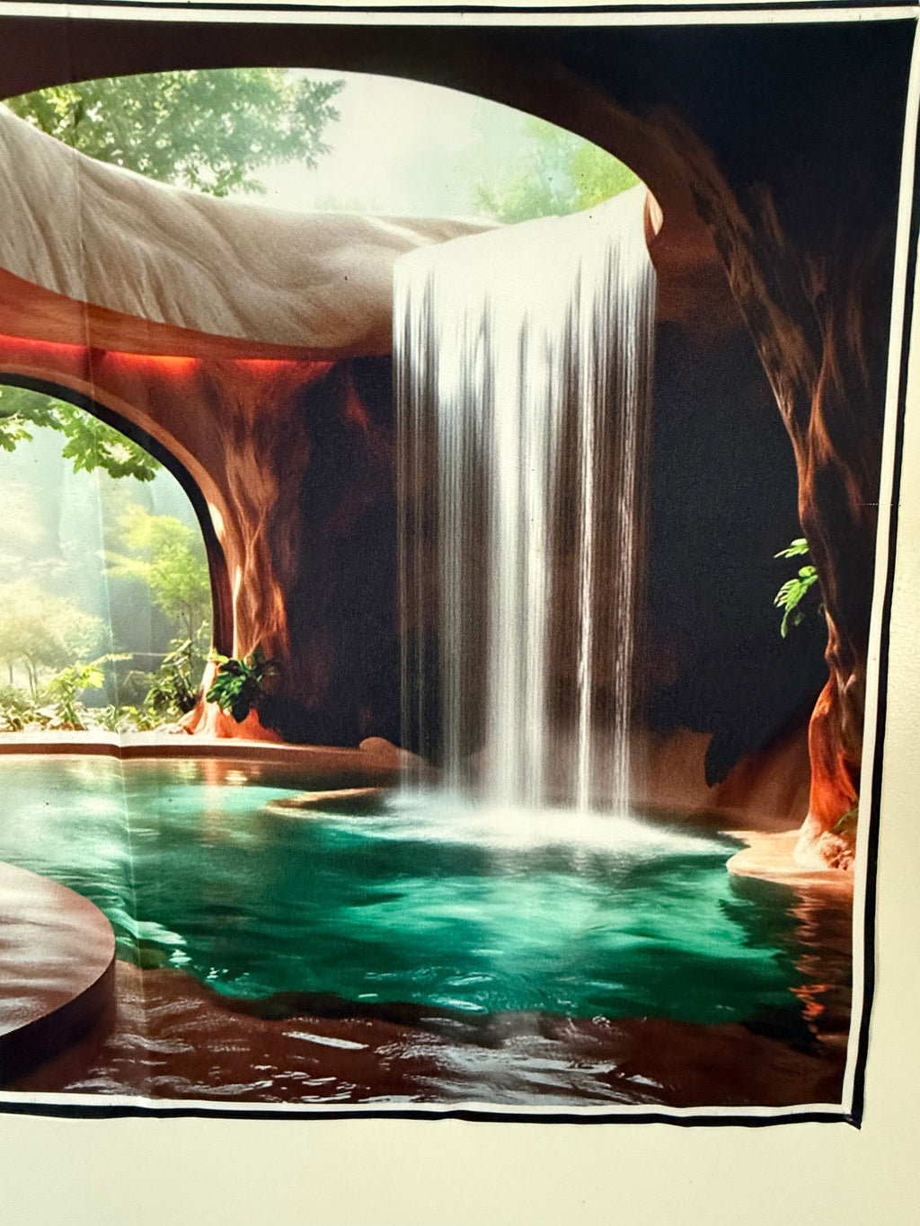 Waterfall Theme Tapestry
