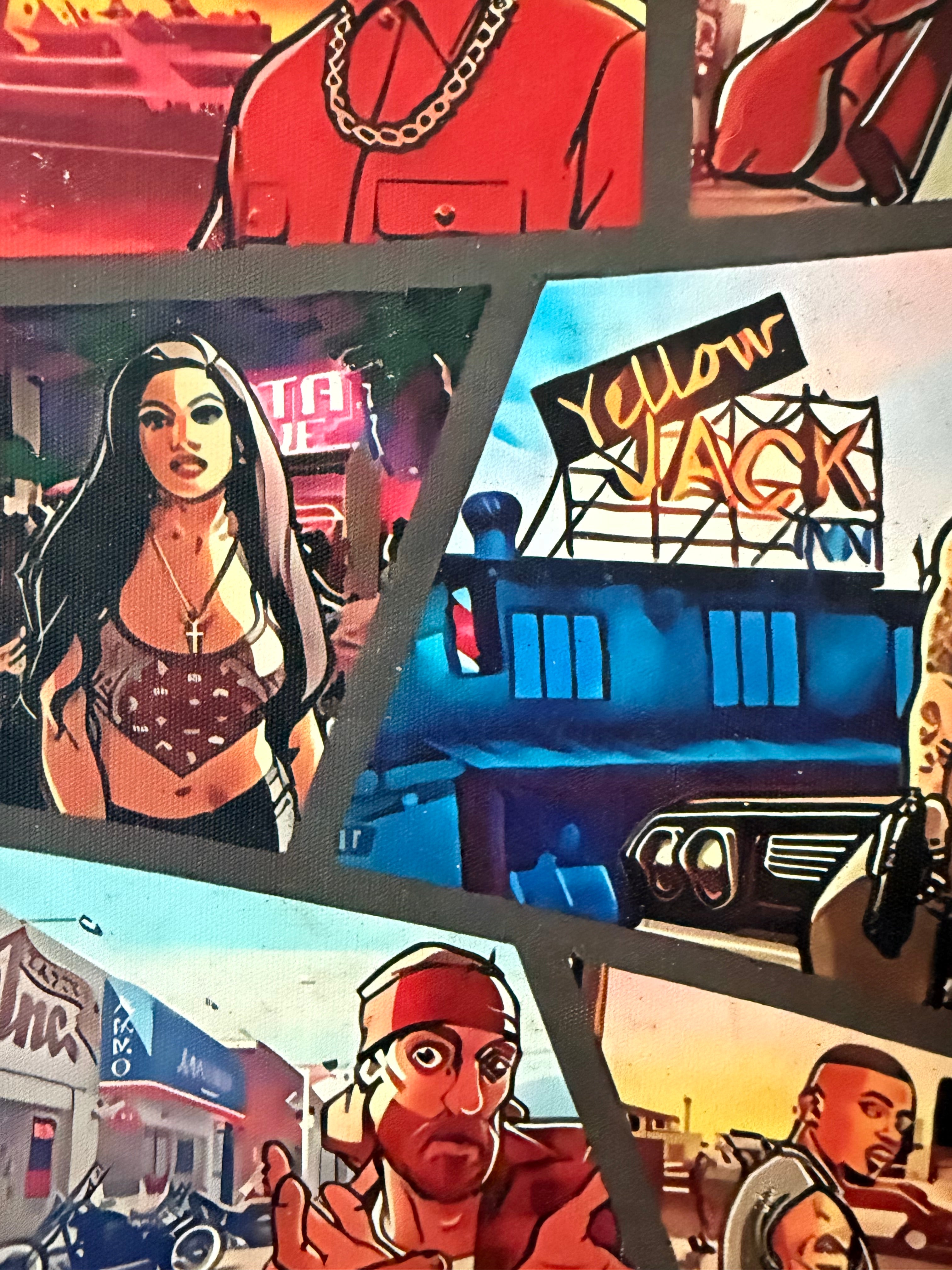 GTA San Andreas Canvas Art