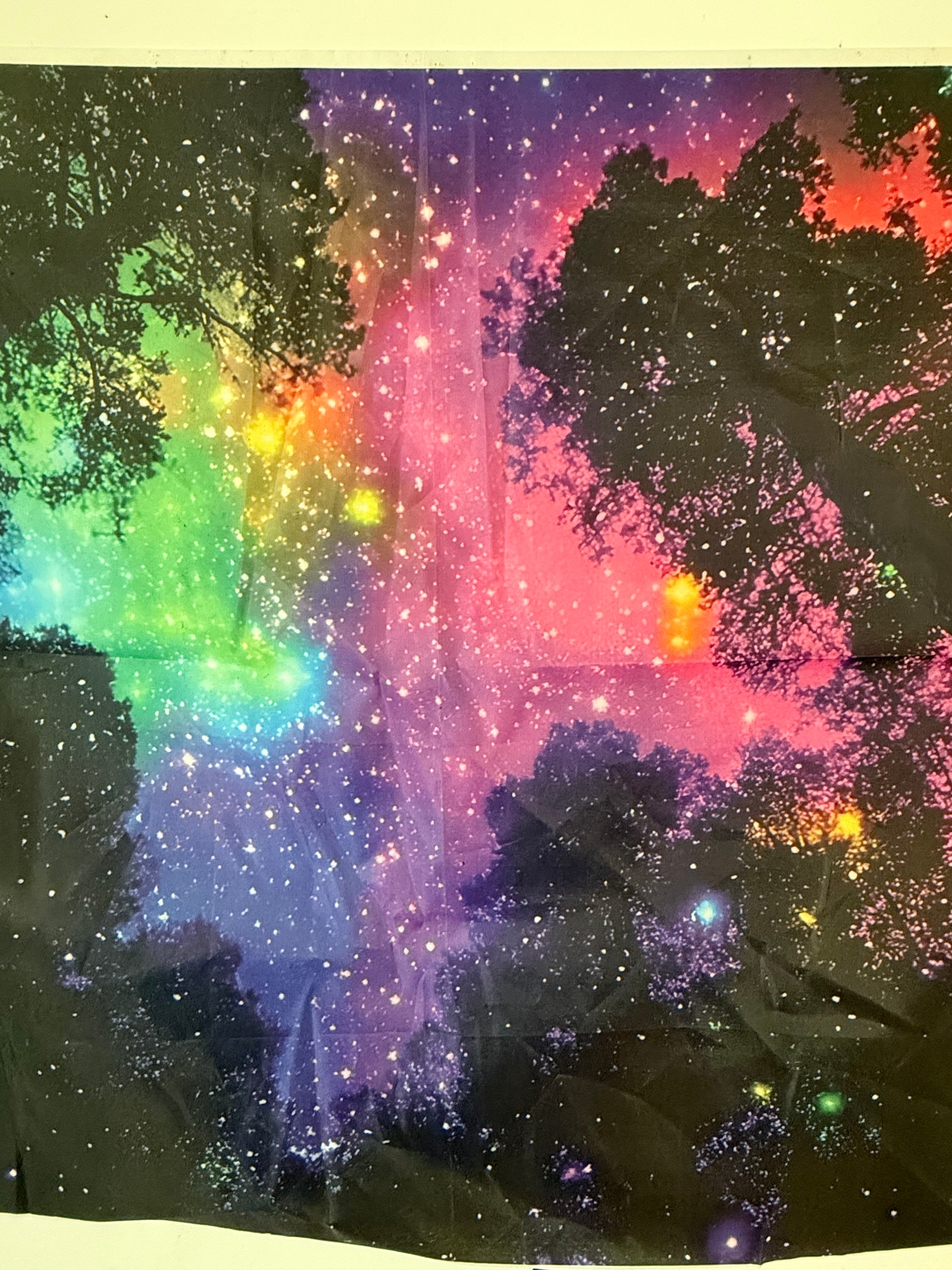 Colorful Tree Theme Tapestry