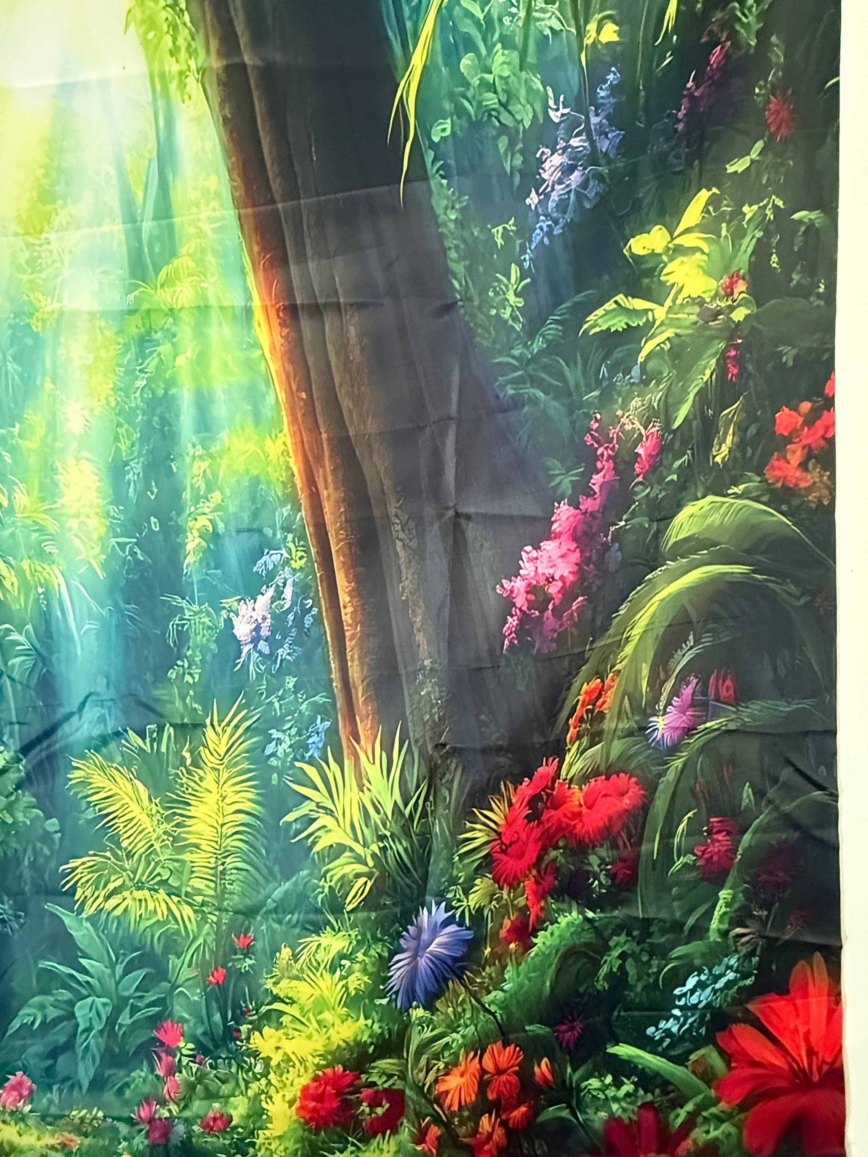 Large Tapestry Forest Theme