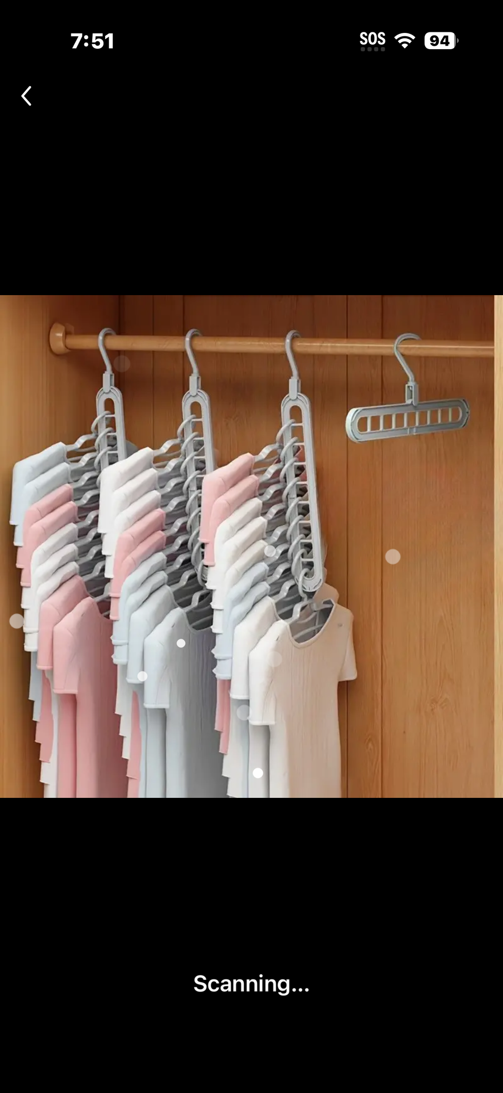 Clothes Hangar Organizer