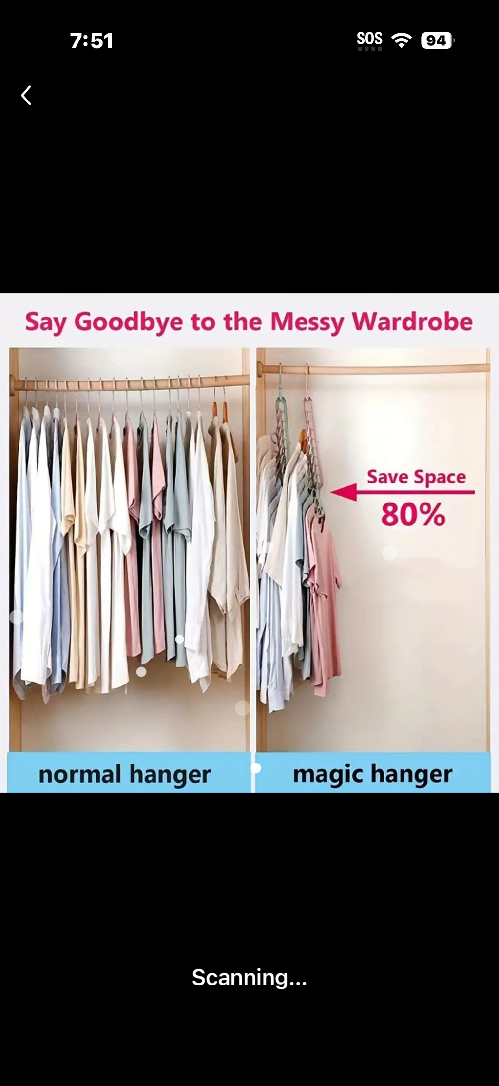 Clothes Hangar Organizer