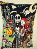 Baby Blanket-Nightmare Before Christmas Theme