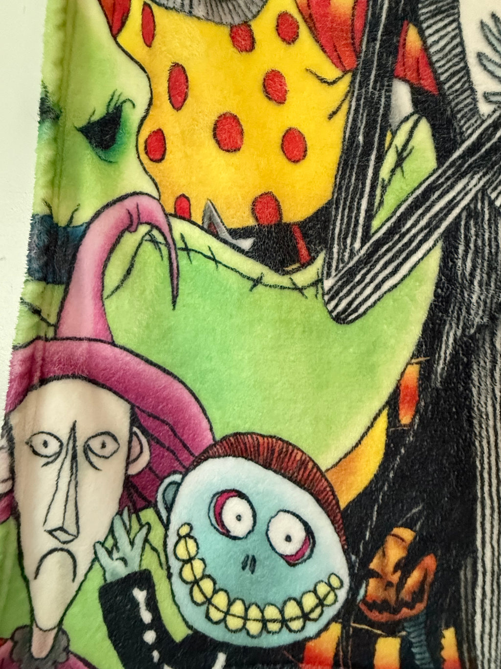 Baby Blanket-Nightmare Before Christmas Theme