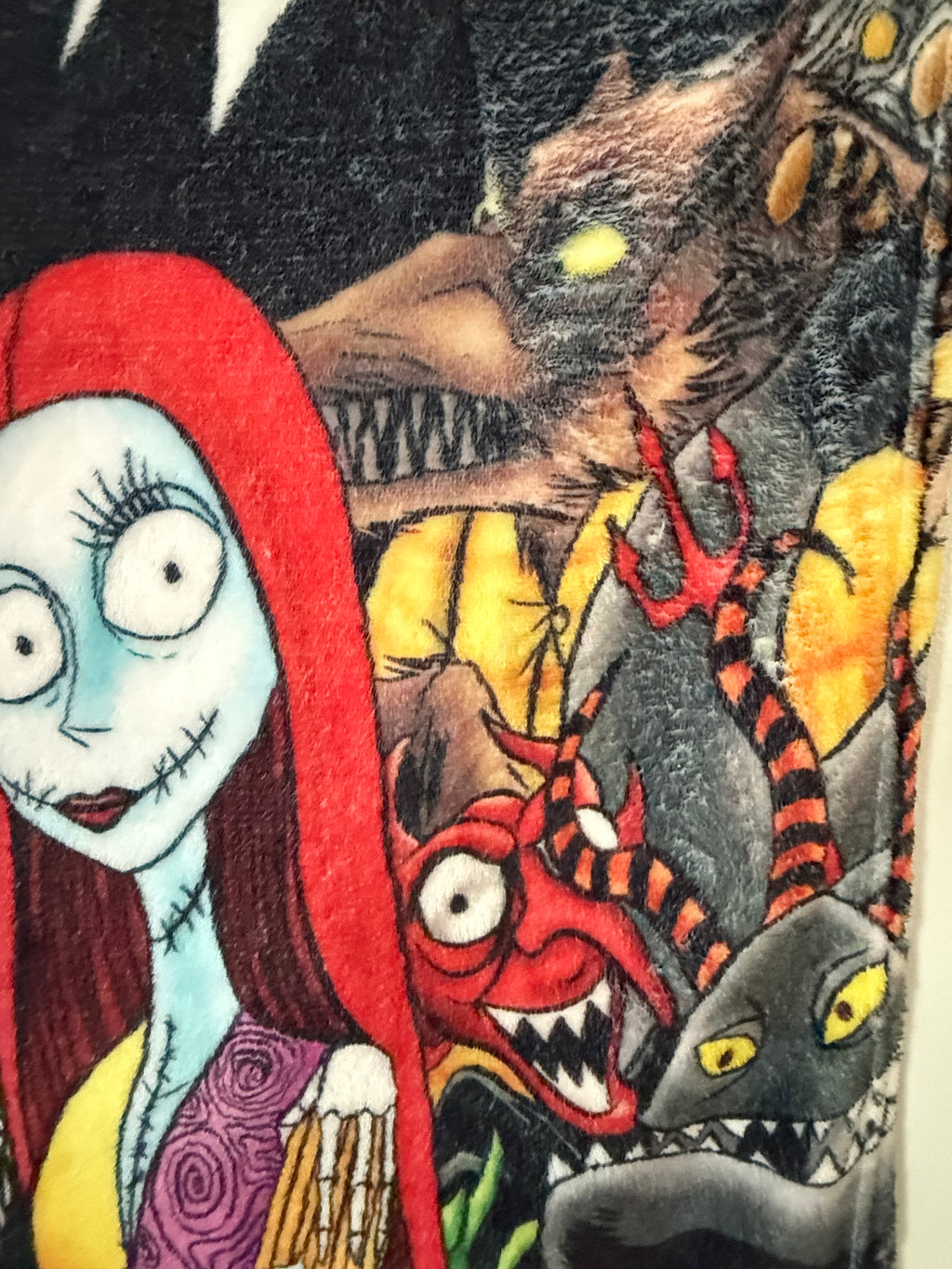 Baby Blanket-Nightmare Before Christmas Theme