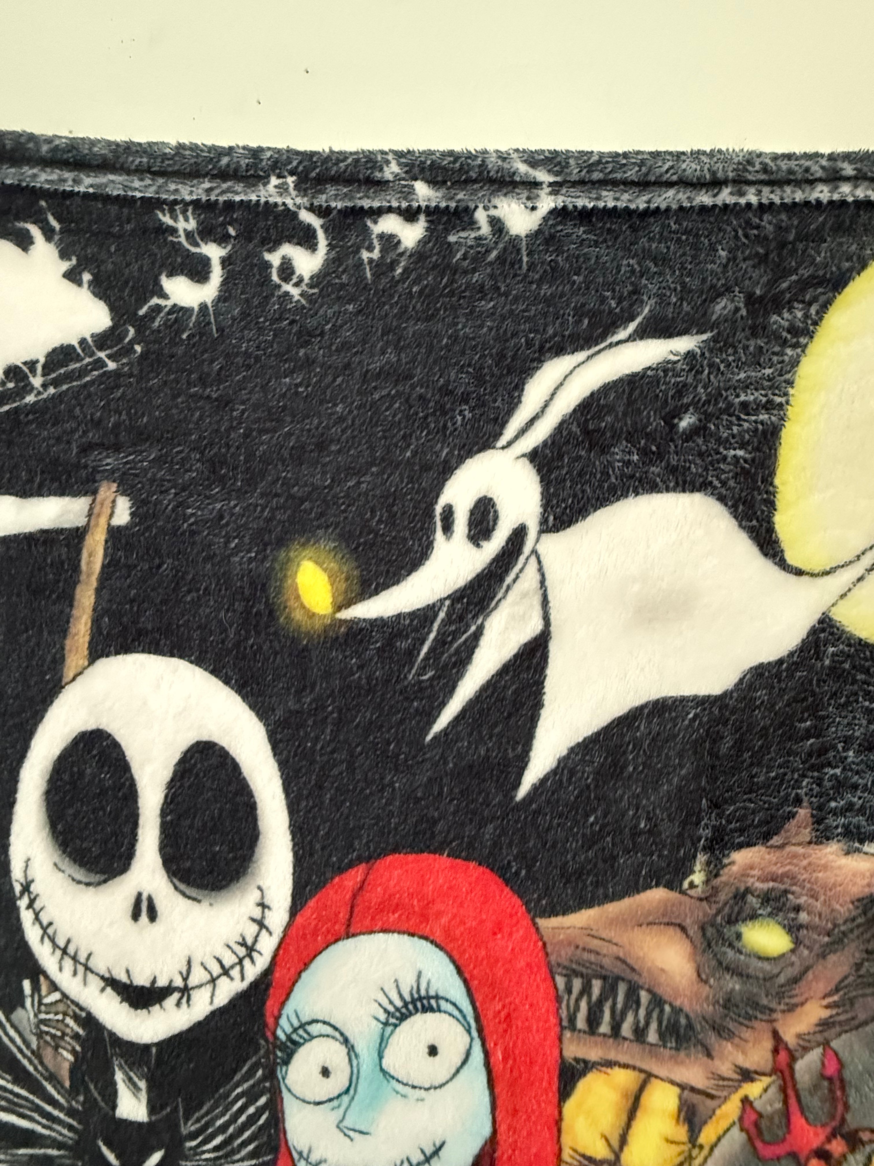 Baby Blanket-Nightmare Before Christmas Theme